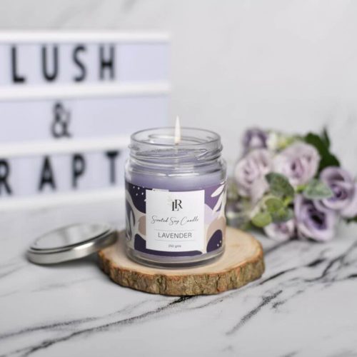 Lavender Scented Candle