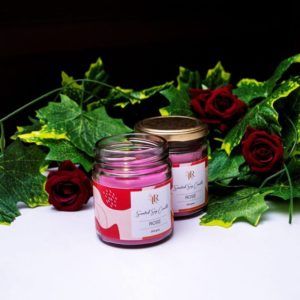 Rose Scented Candle