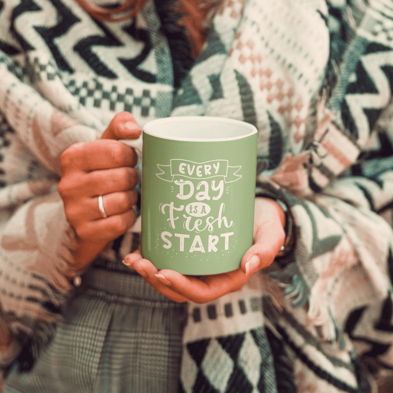 Everyday Is A Fresh Start Mug