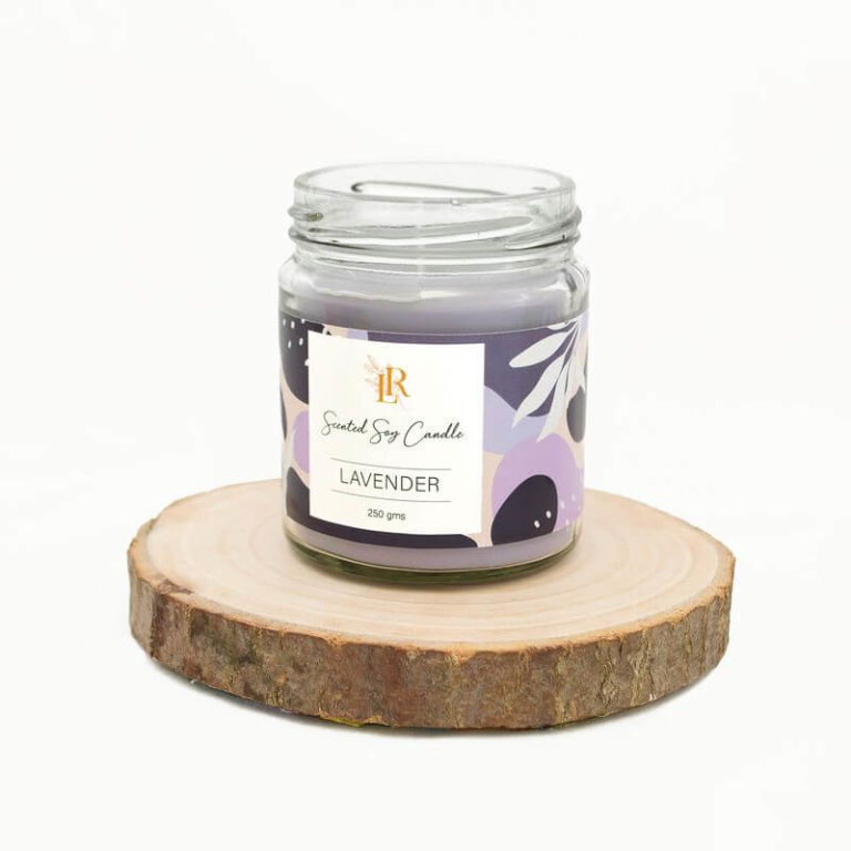 Lavender Scented Candle