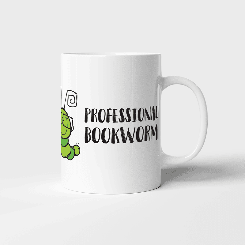 Professional Bookworm Mug