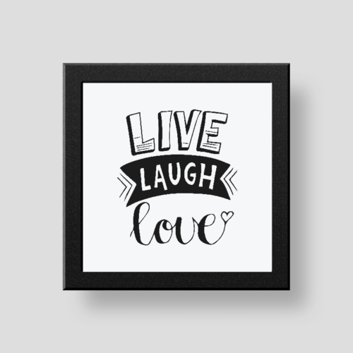 Live Laugh Love wall/desk décor frame