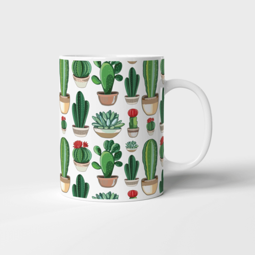 Cactus Themed Mug